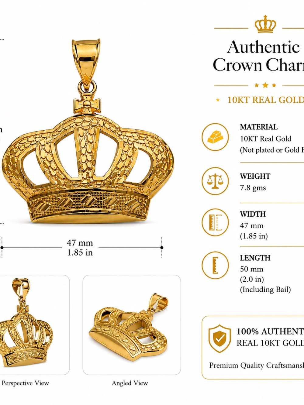 Pendant - 10KT Real Gold